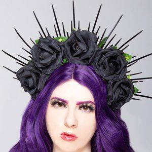LASR Dark Royalty Rose Crown